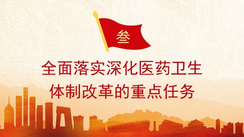 党的二十届三中全会深化医药卫生体制改革专题党课PPT
