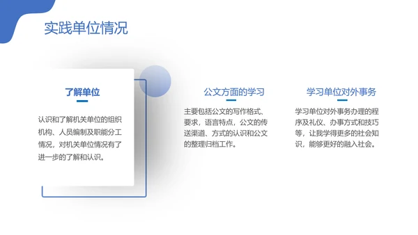毕业生社会实践汇报PPT模板