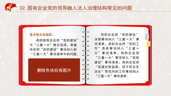 国企党课坚持党对国有企业公司治理PPT课件