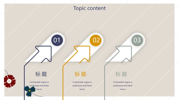 小清新文艺述职报告工作总结动态PPT模板