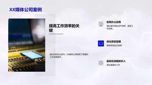 新办公技巧商务培训PPT模板