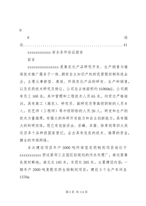 安全条件论证报告.docx
