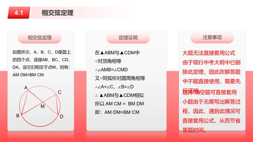 红色圆球数学课件PPT模板