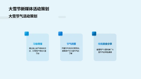 大雪节气与新媒体融合