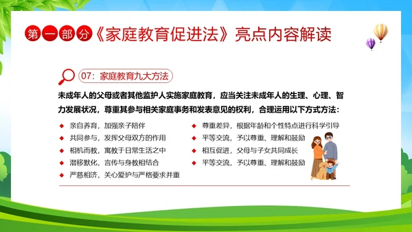 家庭教育促进法解读家校共育家庭教育PPT课件