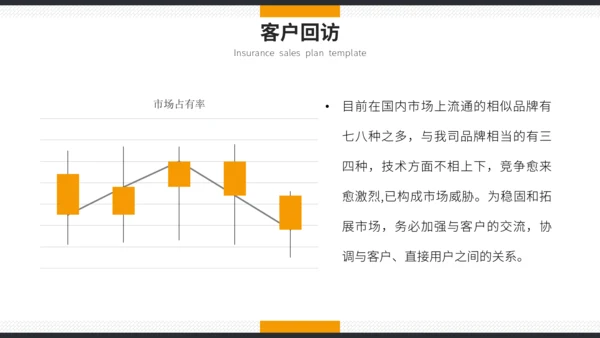 时尚简约保险销售计划书通用PPT模板