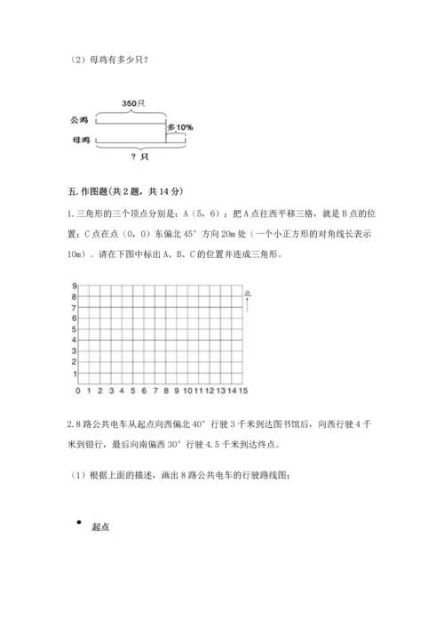 人教版六年级上册数学期末测试卷附参考答案（实用）.docx