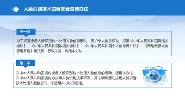 2025年人脸识别技术应用安全管理办法全文学习PPT课件