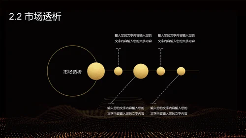 黑金奢华创业计划书通用PPT模板