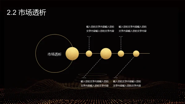 黑金奢华创业计划书通用PPT模板