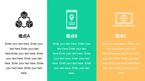 互联网工作报告通用PPT模板