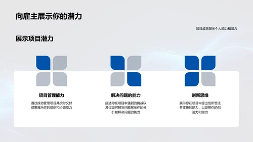 求职简历营销讲座PPT模板