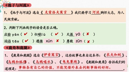 统编版语文三下期末复习 课件