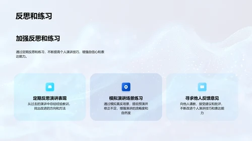 商务演讲技巧