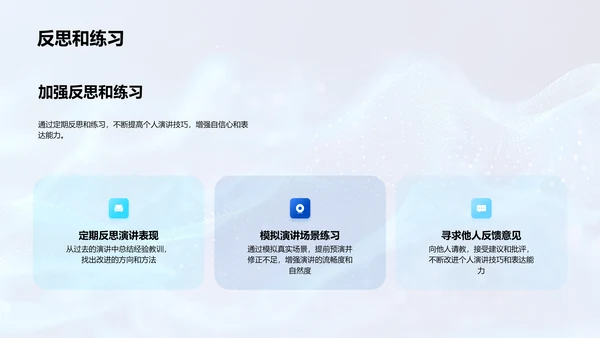 商务演讲技巧