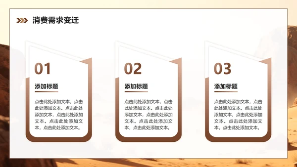 棕色商务风燃油车市场消费趋势调研报告PPT模板