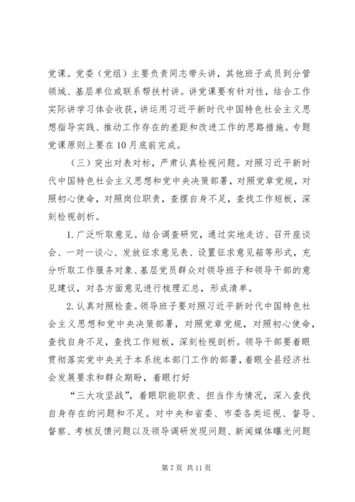 人民政府党组关于开展第二批主题教育的实施方案.docx