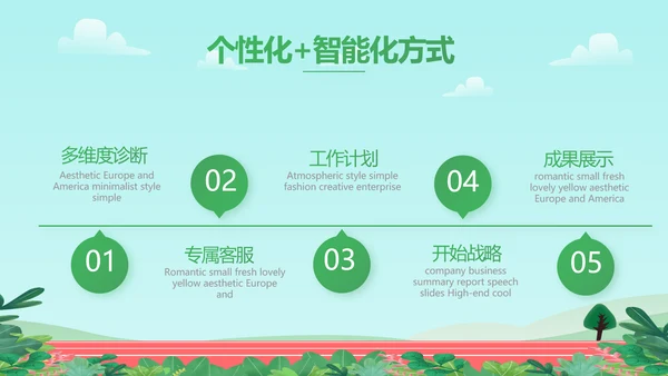 全民健康跑步体育运动马拉松比赛PPT