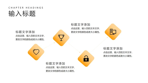 白色简约风企业宣传推广PPT模板