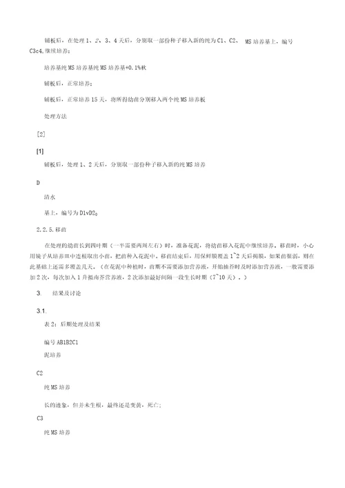 植物的多倍体培养