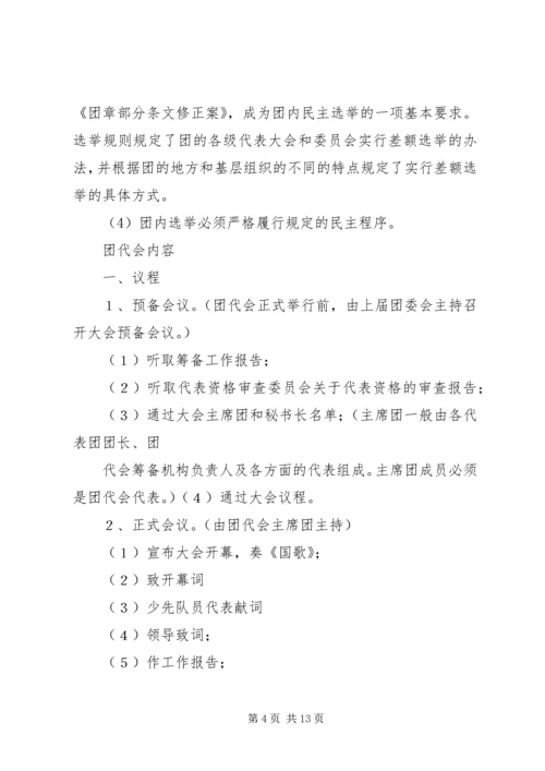 团委代表大会专题.docx