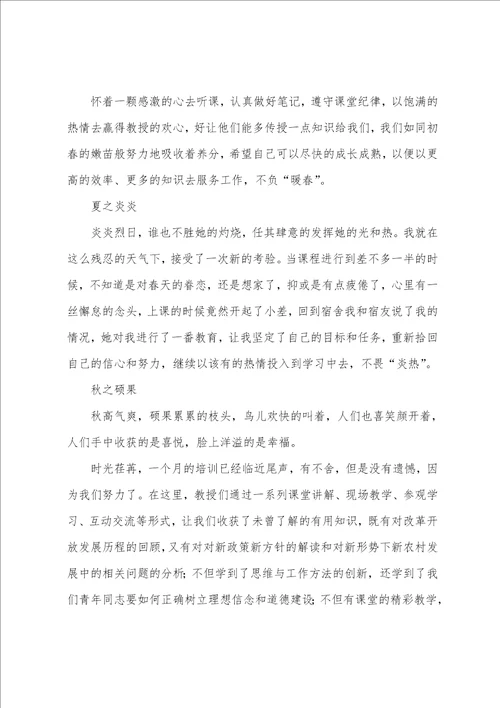 大学生村官学习总结