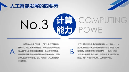 人工智能时代机器人通用PPT模板