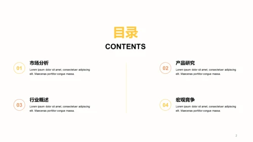 黄色商务现代艺术广告研究报告
