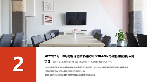 创业卡通风公司储能解决方案PPT模板