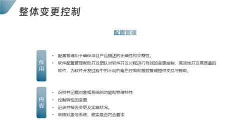 项目整体管理通用PPT模板
