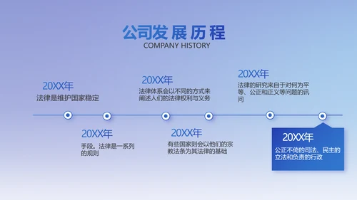 蓝色大气法律律法讲座动态PPT