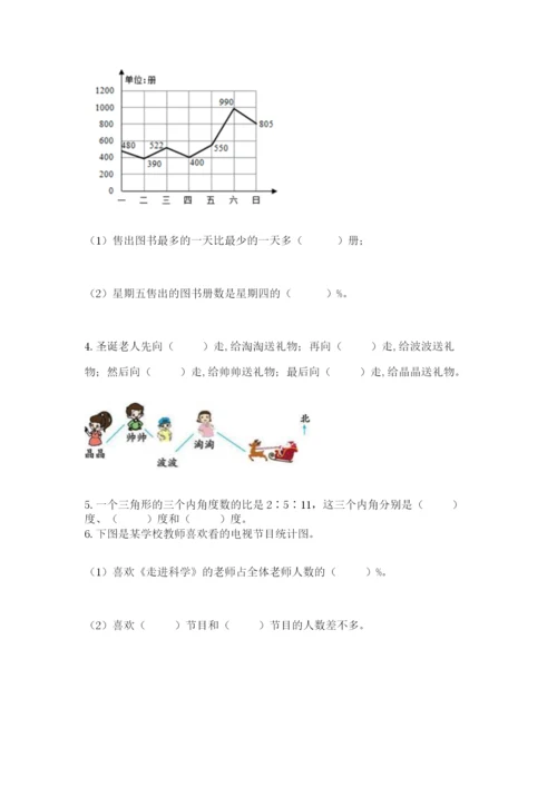 小学六年级数学上册期末卷附答案ab卷.docx