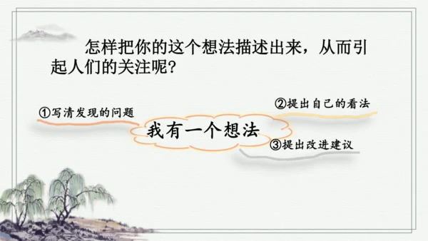 部编版三年级上册语文 习作：我有一个想法 课件