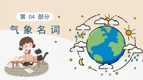 世界气象日公益宣传通用PPT模板