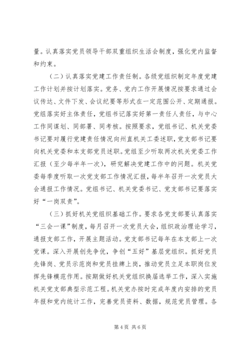 机关党建工作要点 (7).docx