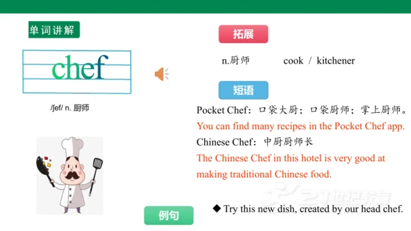 Unit 4 Time to celebrate  单词讲解课件第一课时(含内嵌音频)【新外研（20