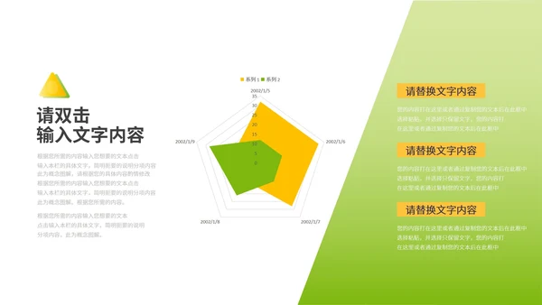 双色行业分析报告模版PPT模板