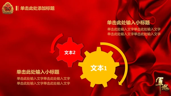 军魂党政八一军队动态PPT