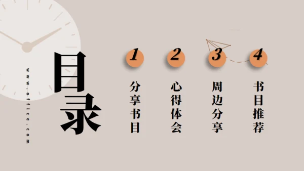 读书会名著分享通用PPT模板