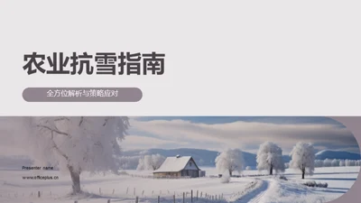 农业抗雪指南