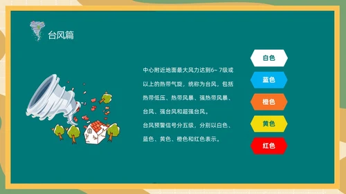 防震减灾绿色清新黑板风卡通儿童512全国防灾减灾日汶川地震十五周年