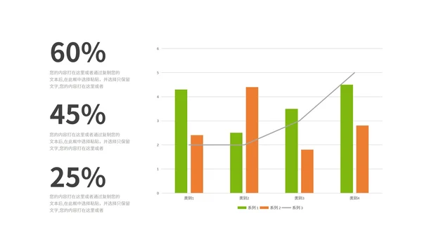 双色行业分析报告模版PPT模板