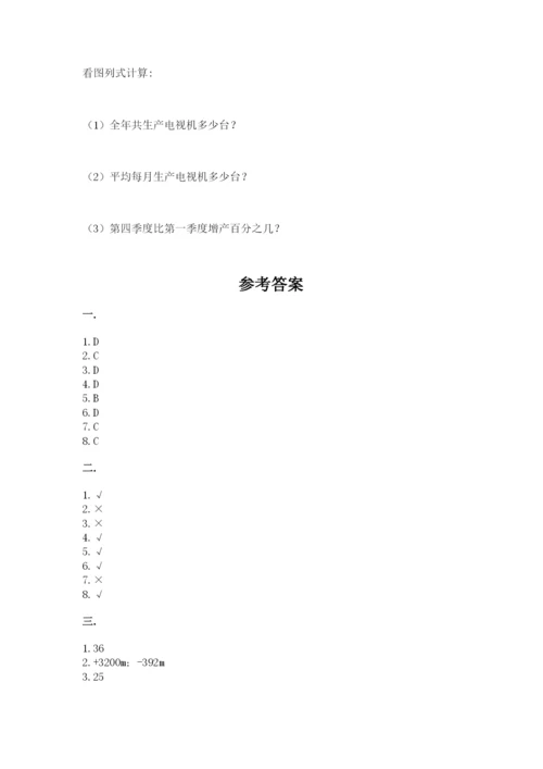 小学毕业班数学检测题精品（达标题）.docx