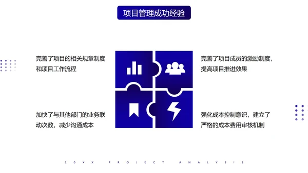 3D商务元素简约项目经理年终总结汇报PPT模板