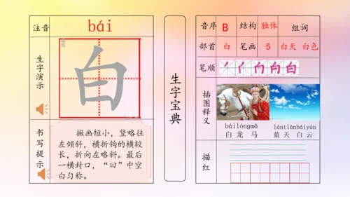 【拼音生字宝典】统编版语文一上第七单元生字课件(共30张PPT)