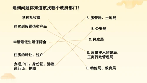 第三单元第六课第三课时 国家行政机关教学课件 --统编版中学道德与法治八年级（下）
