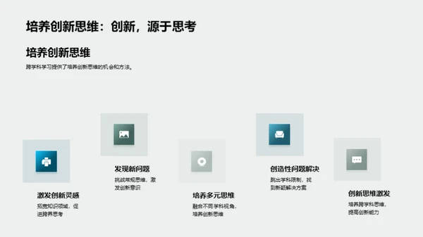 探索跨学科学习之路