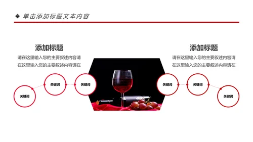 高档尊贵奢华红酒洋酒葡萄酒红酒文化PPT模板