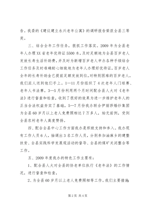 老龄办总结与工作计划.docx