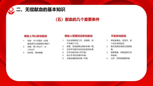 无偿鲜血世界献血者日献爱心公益组织PPT模板